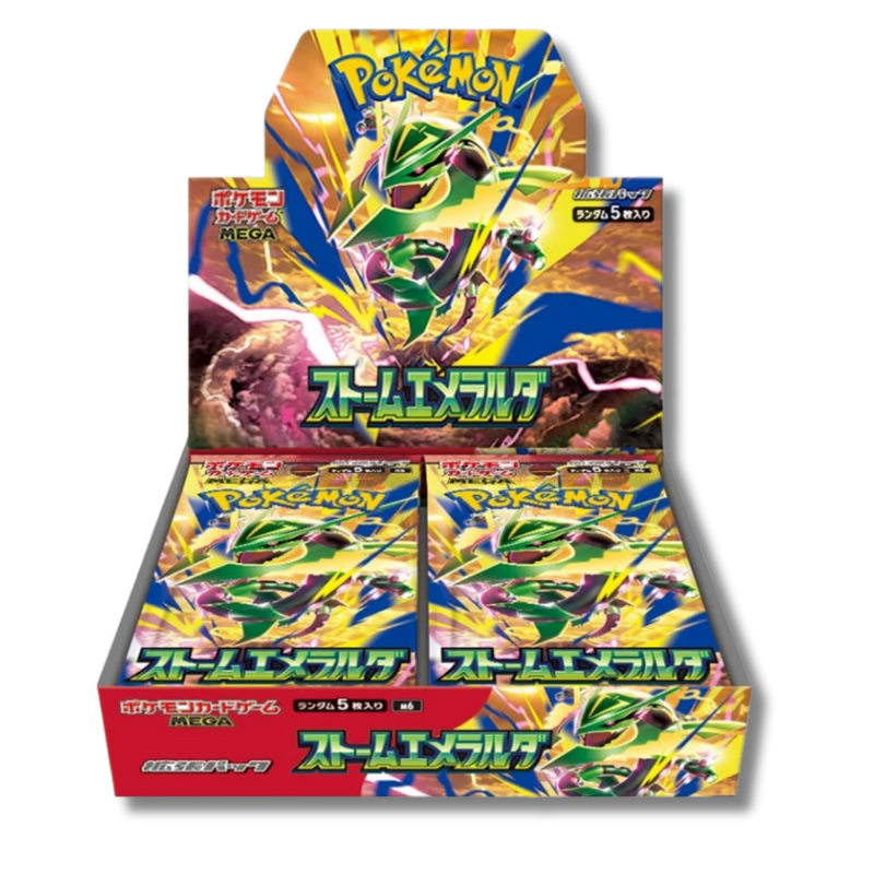 Booster Box M6 Storm Emeralda Pokémon Japonés | Caja sellada 30 sobres Pokémon TCG