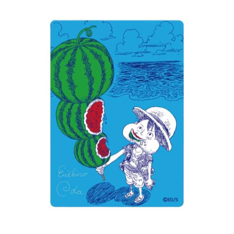 Luffy Natsucomi 2026 Japonés ONE PIECE Metakira Card
