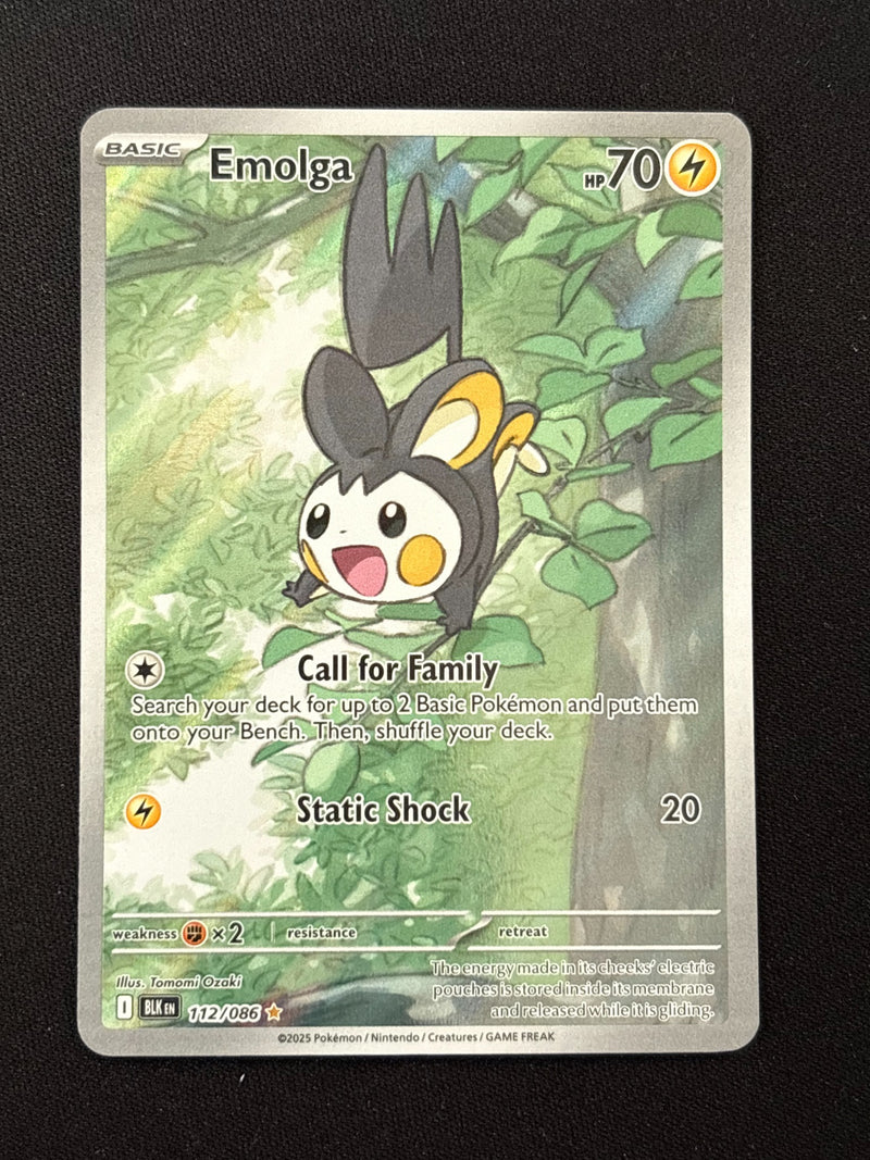 Emolga 112/086 - Black Bolt - Inglés