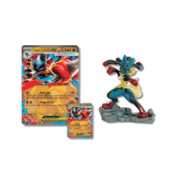 Colección con Figura Mega Lucario Pokémon | Caja colección TCG