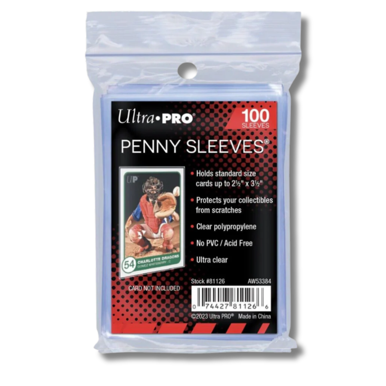 Fundas de Cartas Ultra Pro Transparentes (100 uds) | Penny Sleeves TCG