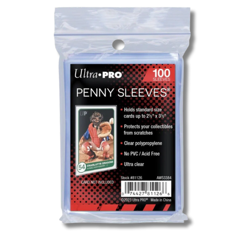 Fundas de Cartas Ultra Pro Transparentes (100 uds) | Penny Sleeves TCG