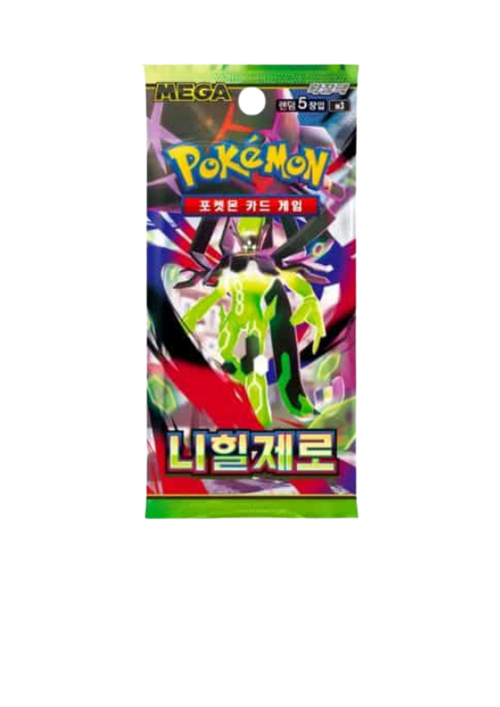 Pack 5 + 1 de regalo sobres Pokémon Nihil Zero M3 Coreano | 5 Cartas TCG Coleccionables