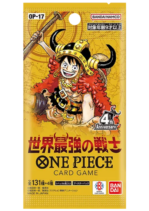 Sobre OP17 The World’s Strongest Warriors Japonés | One Piece
