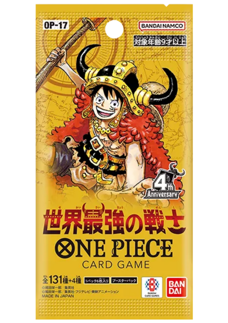 Sobre OP17 The World’s Strongest Warriors Japonés | One Piece