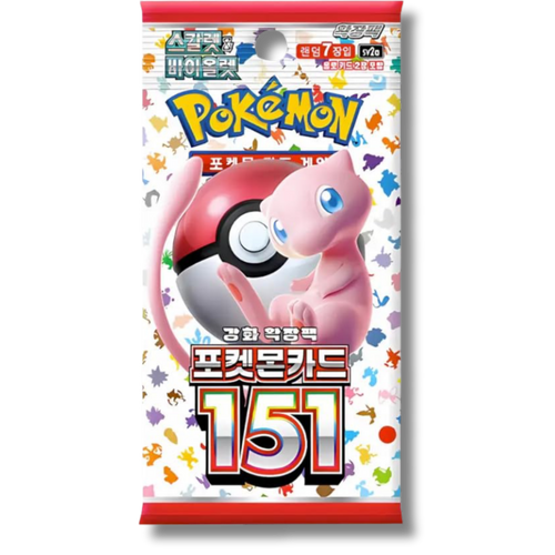 Sobre Pokémon 151 SV2a  Coreano | Cartas TCG Coleccionables