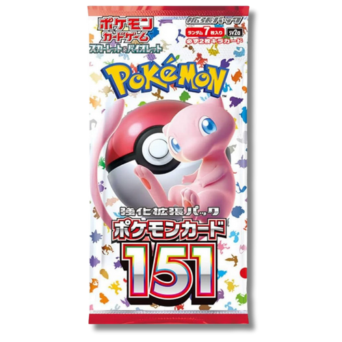 Sobre Pokémon 151 SV2a Japonés | 7 Cartas TCG Coleccionables