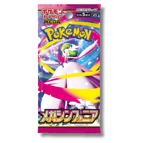 Sobre Pokémon Mega Symphonia M1S Japonés | 5 Cartas TCG Coleccionables